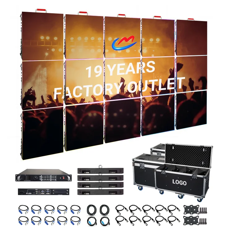 Indoor Full Color Module LED Display P2 P2.5 P2.604 P2.976 Stage LED Screen Advertising Display