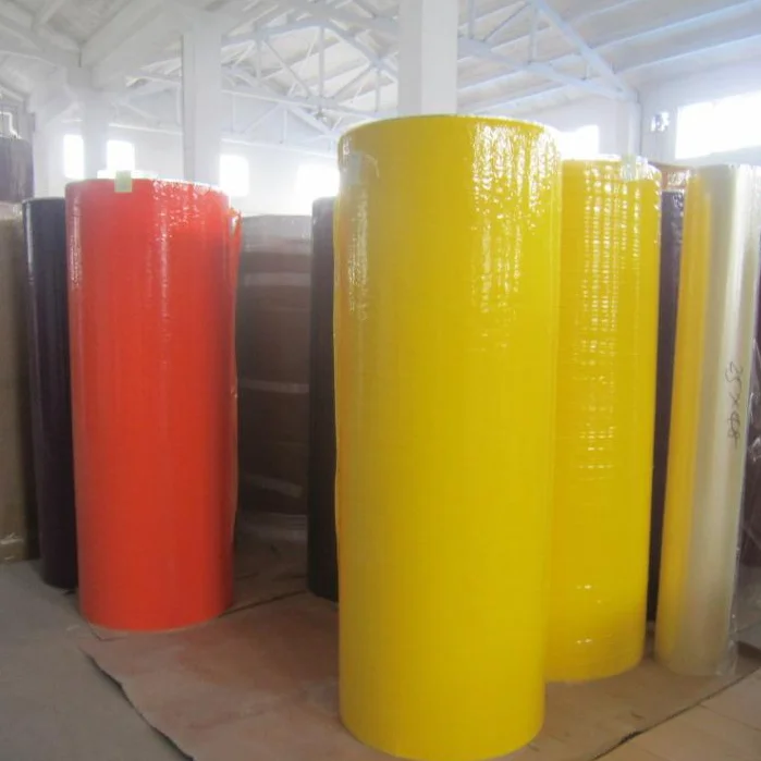 Clear Yellowish Acrylic Glue 38 40 45 48 52mic Bopp Adhesive Packing Big Gum Jumbo Roll Tape Rolls