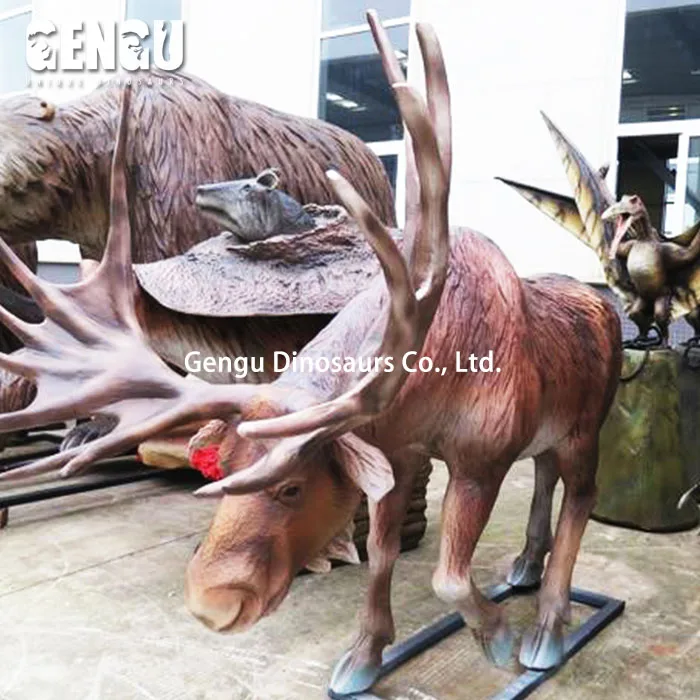 Remote Control 3D Dicerorhinus Robotic Animals