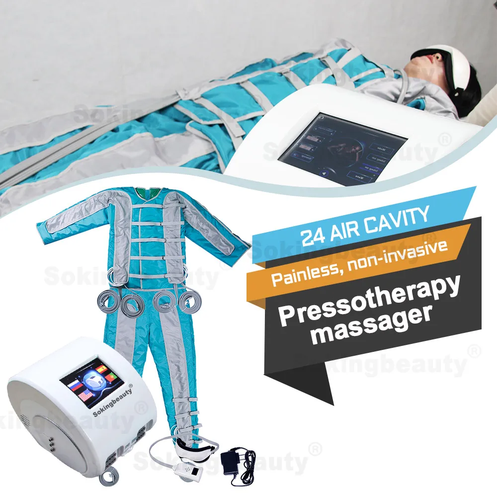 top selling products body detox pressotherapy machine and lymphatic drainage massage machine for spa home use pressotherapy