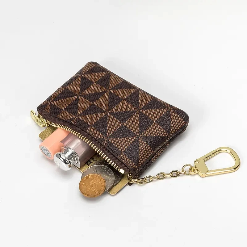 Luxury Catalogue Designer Men Wallet Coin Purses Money Card Holders Checker Key Chains Credit Card Holder Designer Belts