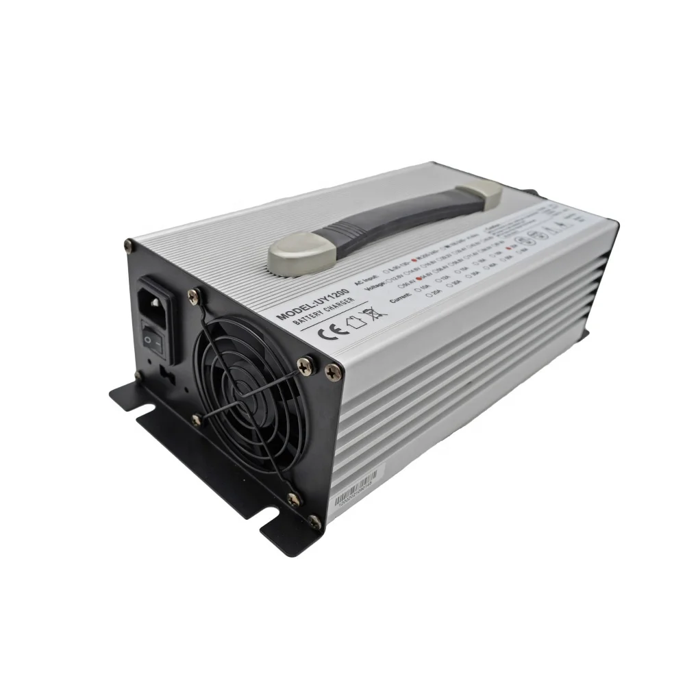 lithium battery charger 60v 36v 24v 12v lead acid 4s lifepo4 50a 30a 25a