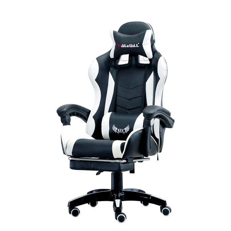 Good Price RGB LED OEM ODM Ergonomic Silla Car Seat Swivel PC Computer Reclining Racer Office Gaming Gamer Chair With Footrest
