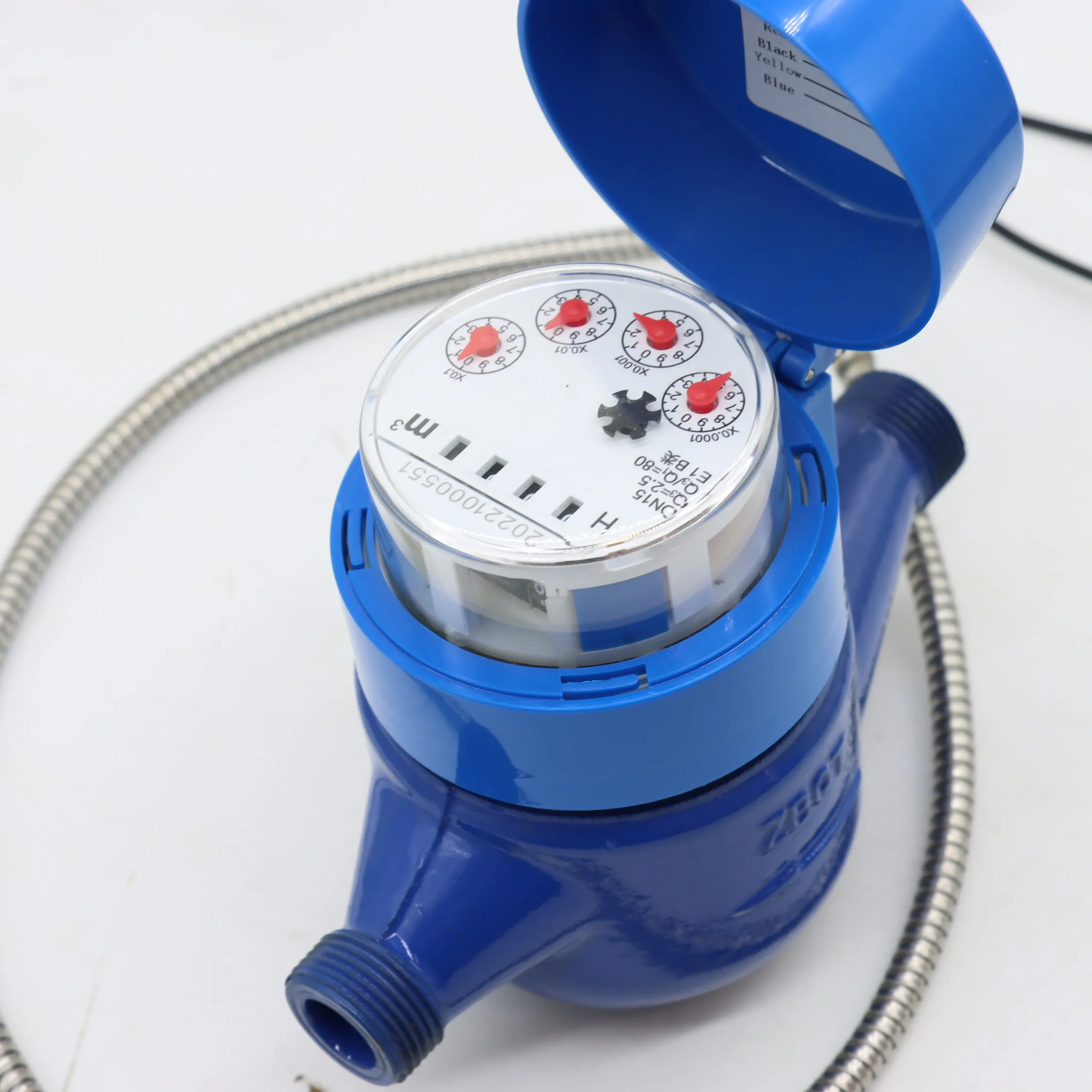 Высококачественный точный бытовой механический фотоэлектрический дистанционный измеритель холодной воды постоянного тока