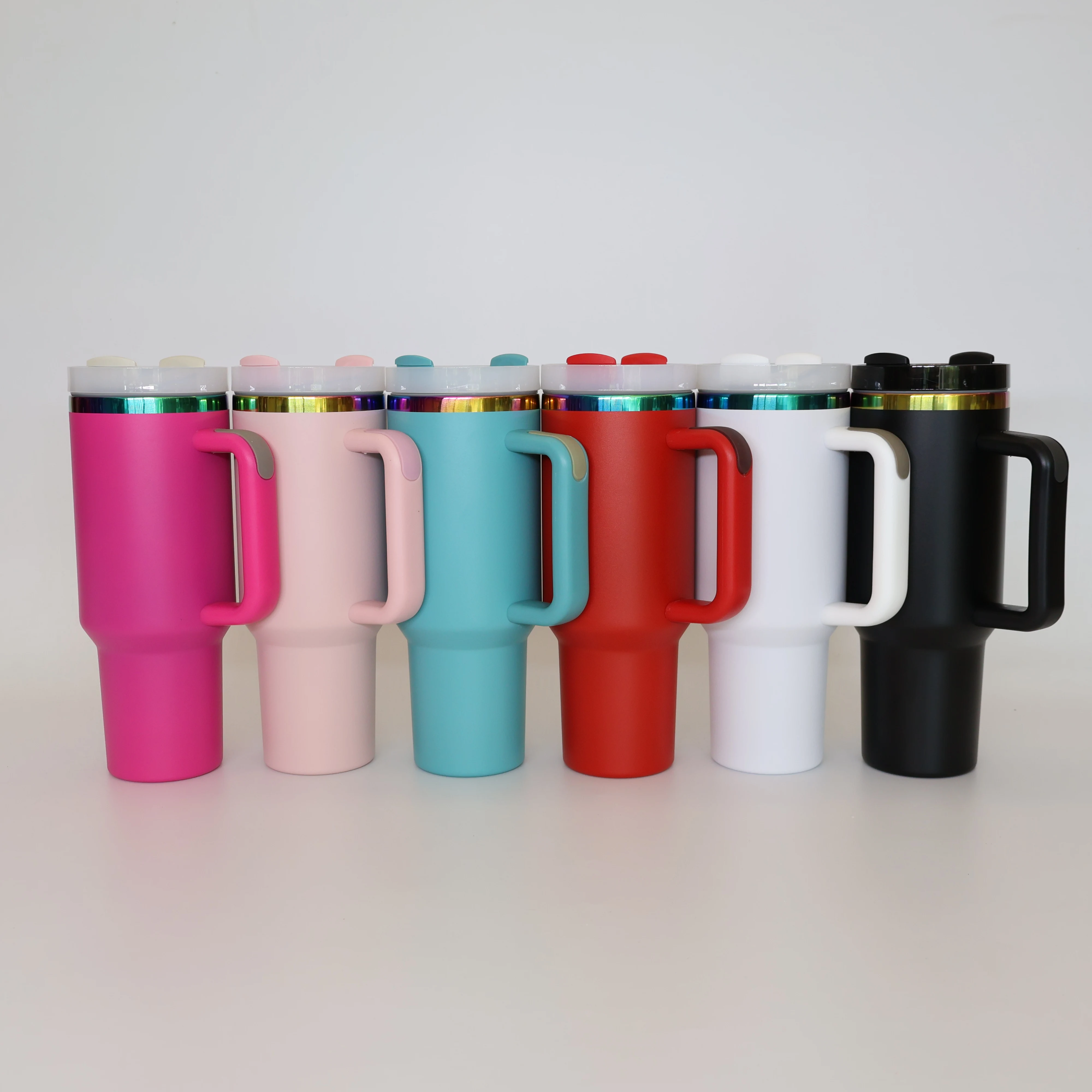 H2.0 30oz Copper Plated Glass Tumbler Multiple Colors Laser Engraved Forest Black Blush Cream Nightfall Classic Coffee Camping