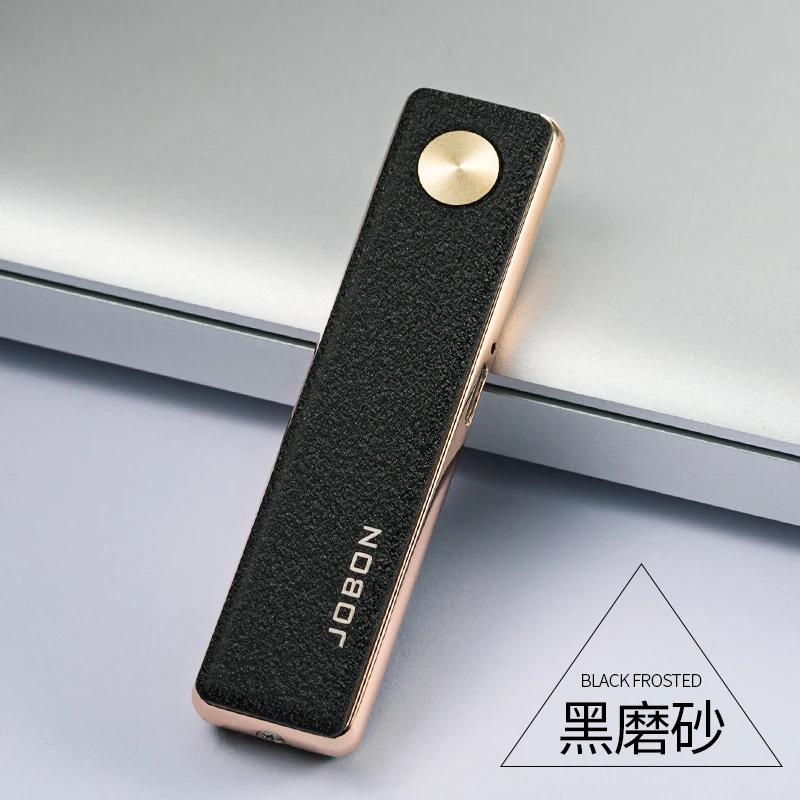  Винтажная металлическая зажигалка JOBON оптовая продажа для сигарет Электронная электрическая перезаряжаемая USB индивидуальный