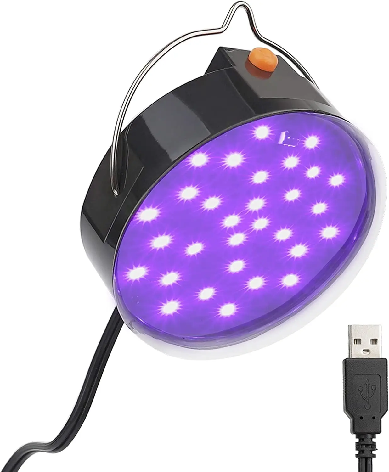 Светодиодная лампа с USB 10 Вт портативная УФ-лампа светится в темноте для вечеринки спальни декора комнаты постеры