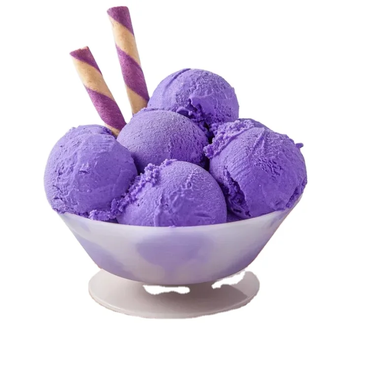 OEM Factory Wholesale Healthy High Quality Ube Purple Yam Ice Cream Powder