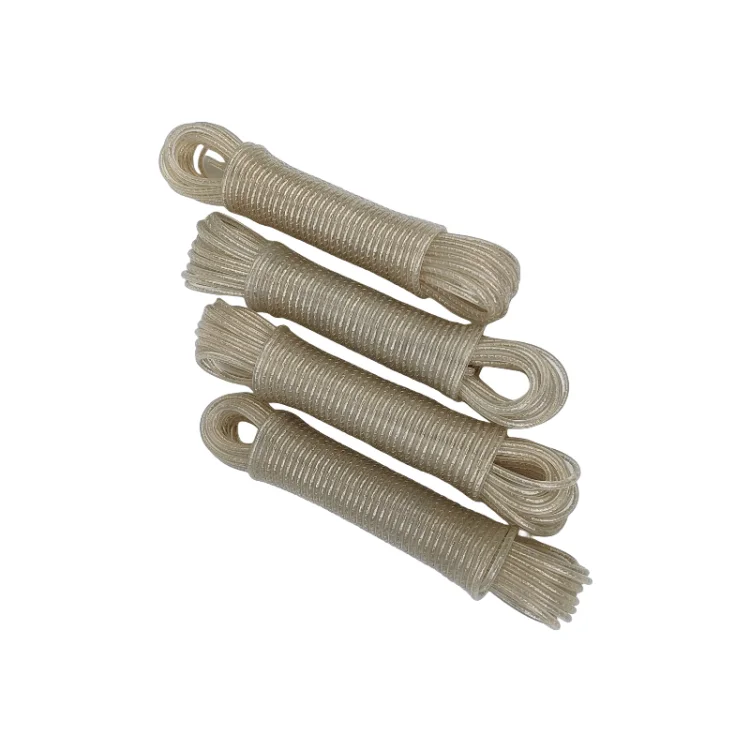 Wholesaling price PVC Clothesline 10m in hank various colors