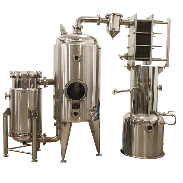 herbal processing machine vacuum spherical Concentrator for sale