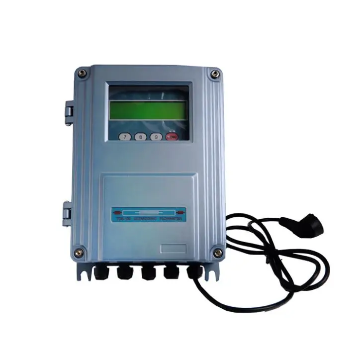 Wall mounted inline ultrasonic flowmeter digital water flow meter ultrasonic flow meter low cost