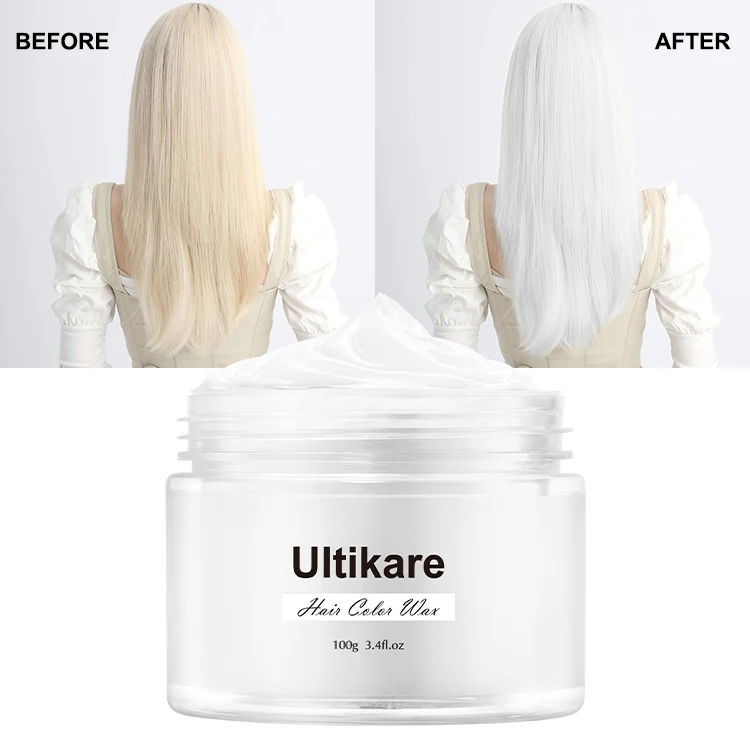 Private Label OEM Wholesale Kids Hair Clay 9 colors Temporary Hair Dye Long Holding Hair Color Wax