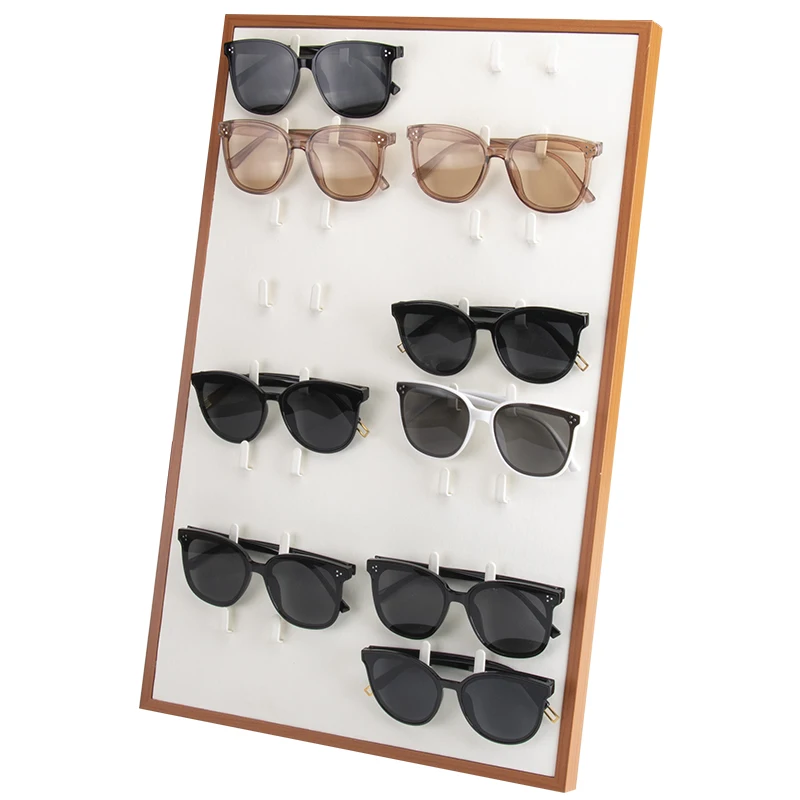 16 Slots Sunglasses Display Rack Display Casewatch Sunglasses Tray