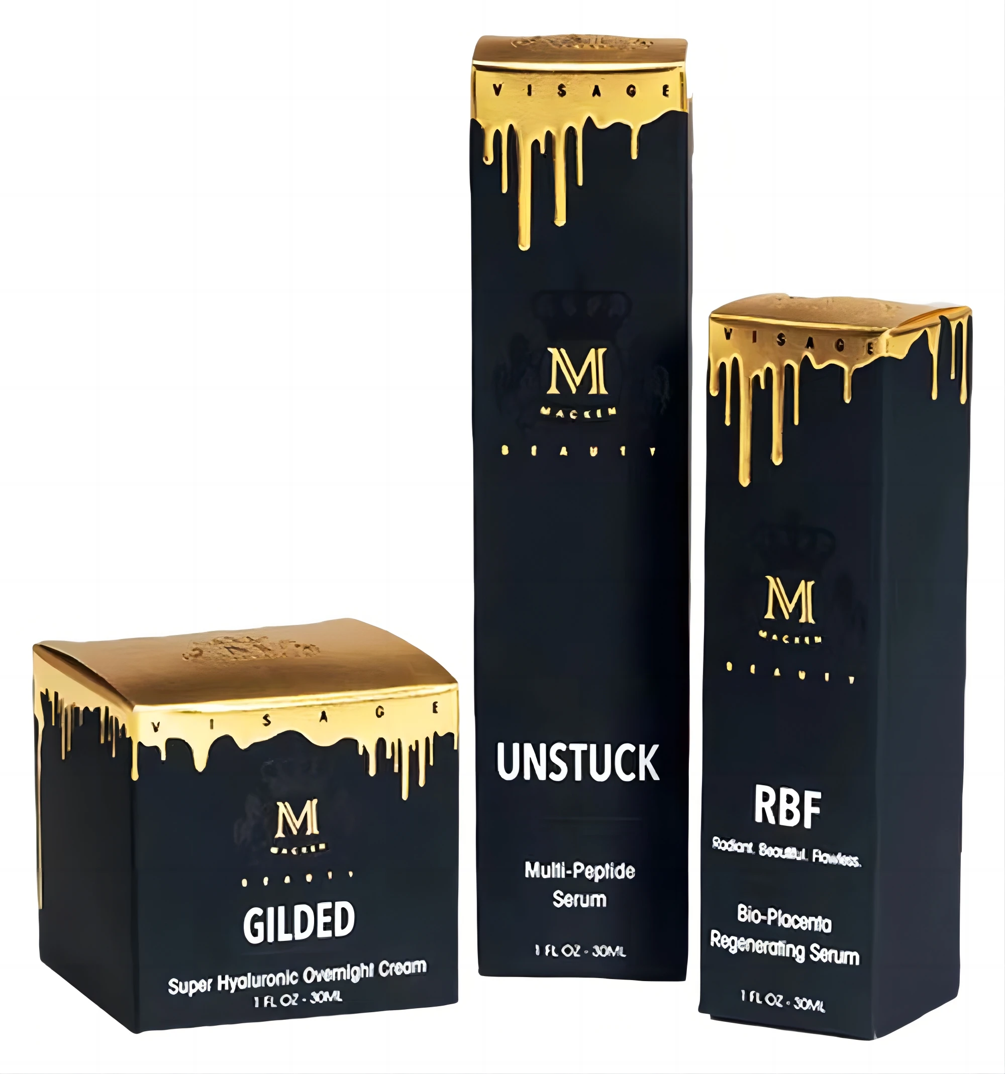 Custom Cosmetic Product Skin Care Serum Package Packaging Paper Box With Logo For Serum