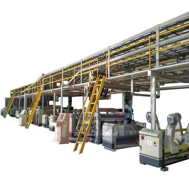 High Accuracy Automatic Paper Roll Splicer Machine for 3 5 7 ply corrugated cardboard production line