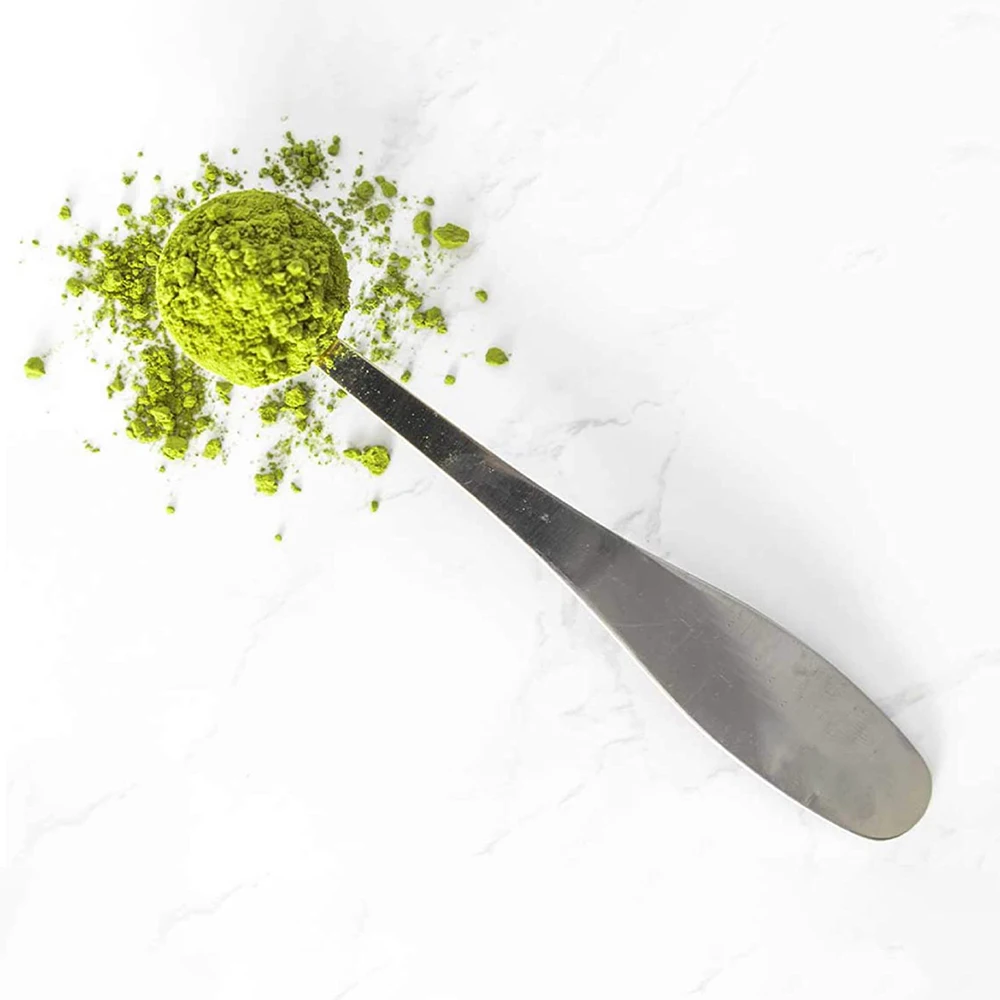 Food-Grade Steel Matcha Measuring Spoon Accurate Tea power scoop Perfect for a Serving Size  Stainless Steel Scoop