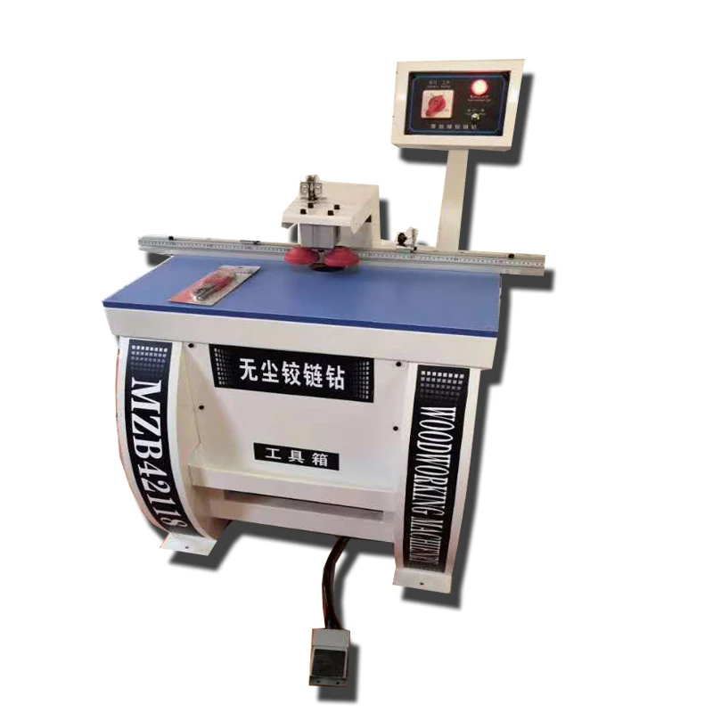 vertical cabinet hinge hole boring drilling machine