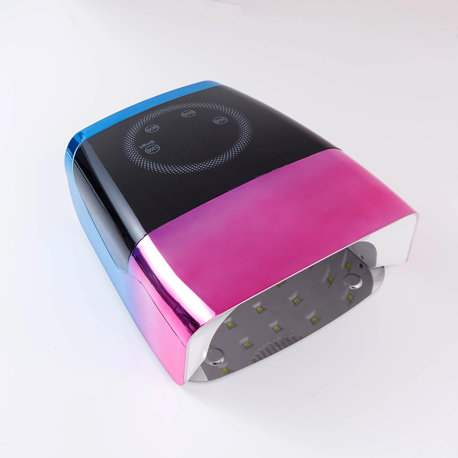 Portable UV LED Nail Lamp For Toenail 72w Large Size Two Hand Nail UV lamp Rechargeable Foot Nail Lamp Quick Drying Curing Gels