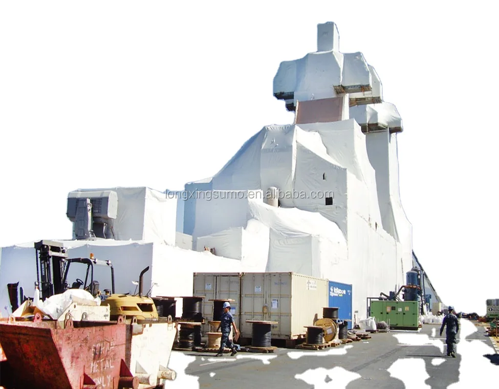 Белые полиэтиленовые термоусадочные пленки толщиной 9 и 10 мил для защиты лодок, сосудов, оборудования, зданий, лесов