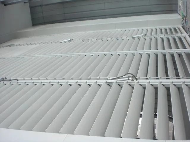 Modern house design sun shade prefabricated horizontal/vertical sun aluminium louver