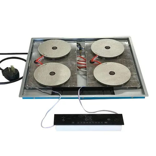 New Hidden Invisible 4 Burners Induction Cooker for Under Granite And Support OEM ODM