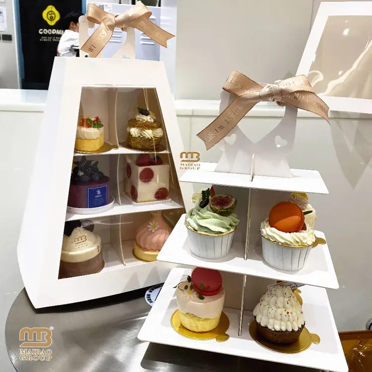 Factory Direct Paper Cupcake Display Case,Cake Stand,Cupcake Stand