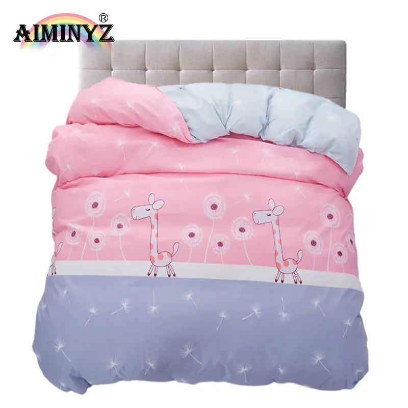 Wholesale Bedding Sets Good Quality Brushed Microfiber Sleeping Product Quilt Cover Duvet