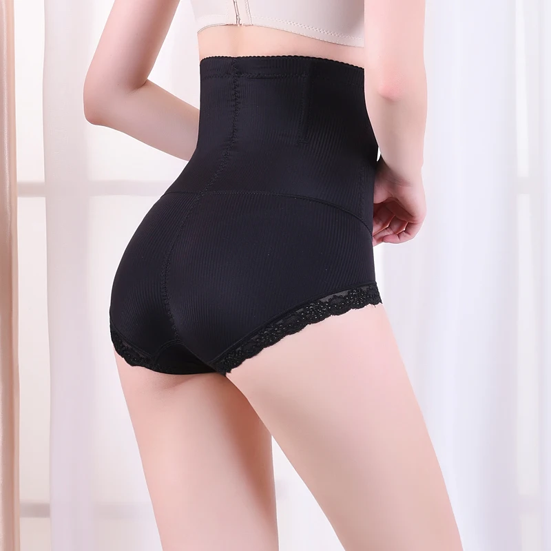 Оптовая продажа Корректирующее белье с высокой талией кружевное нижнее для мам похудения