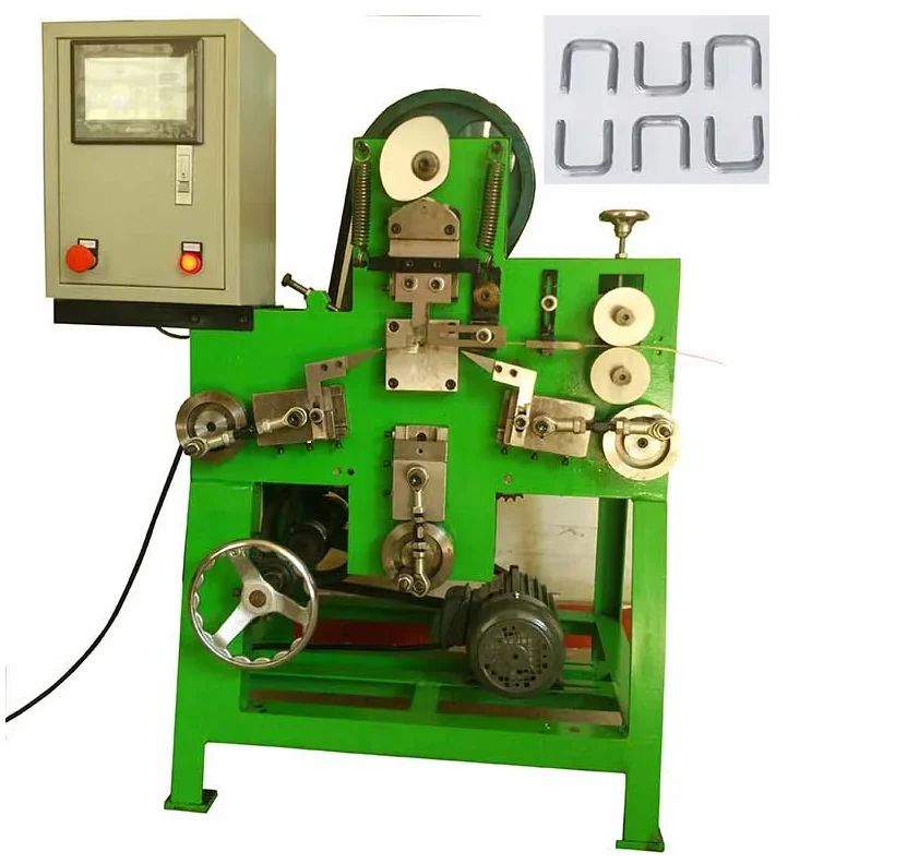 Mechanical Sausage Sealing Nail Fungus Bag Clamps Forming Machine
