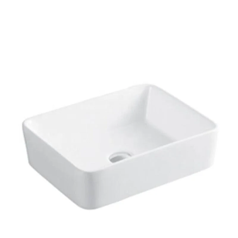 China special sale wholesale price white counter art basin bathroom ceramic sink factory direct sales