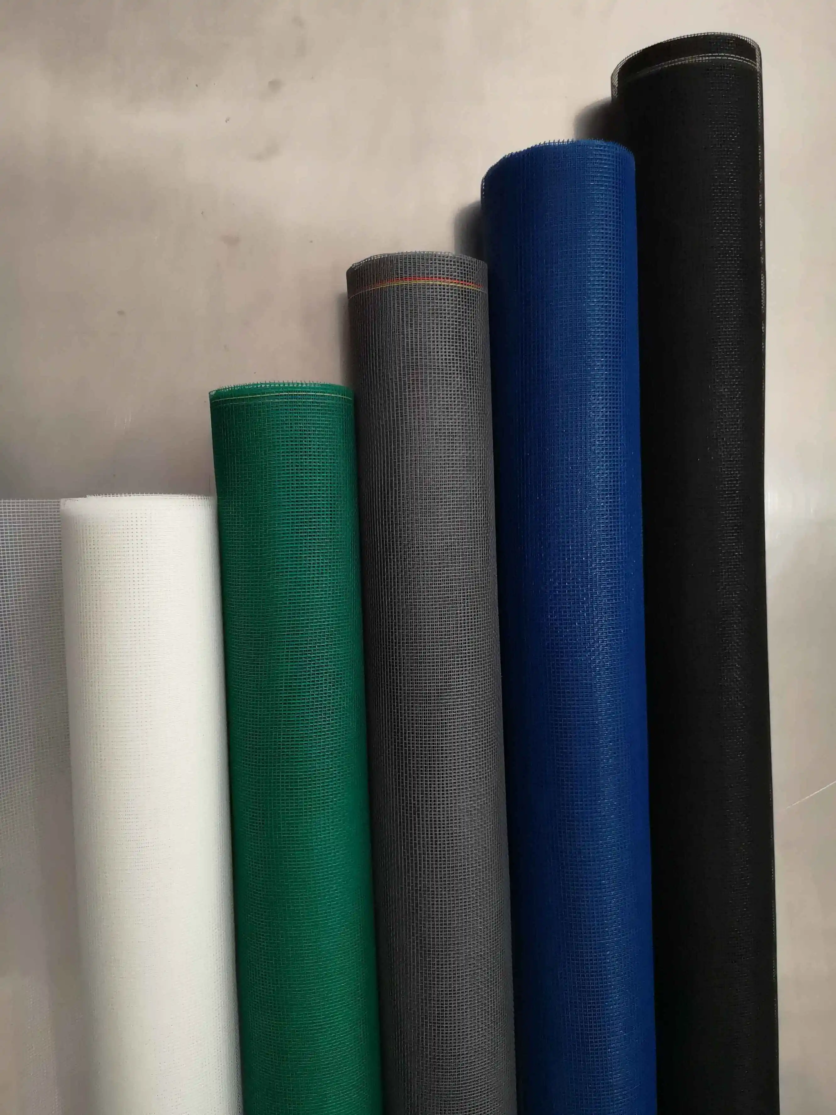 Fiberglass mosquito net motorized automatic windproof rainproof marquee outdoor window blind fabric zip screen roller blinds