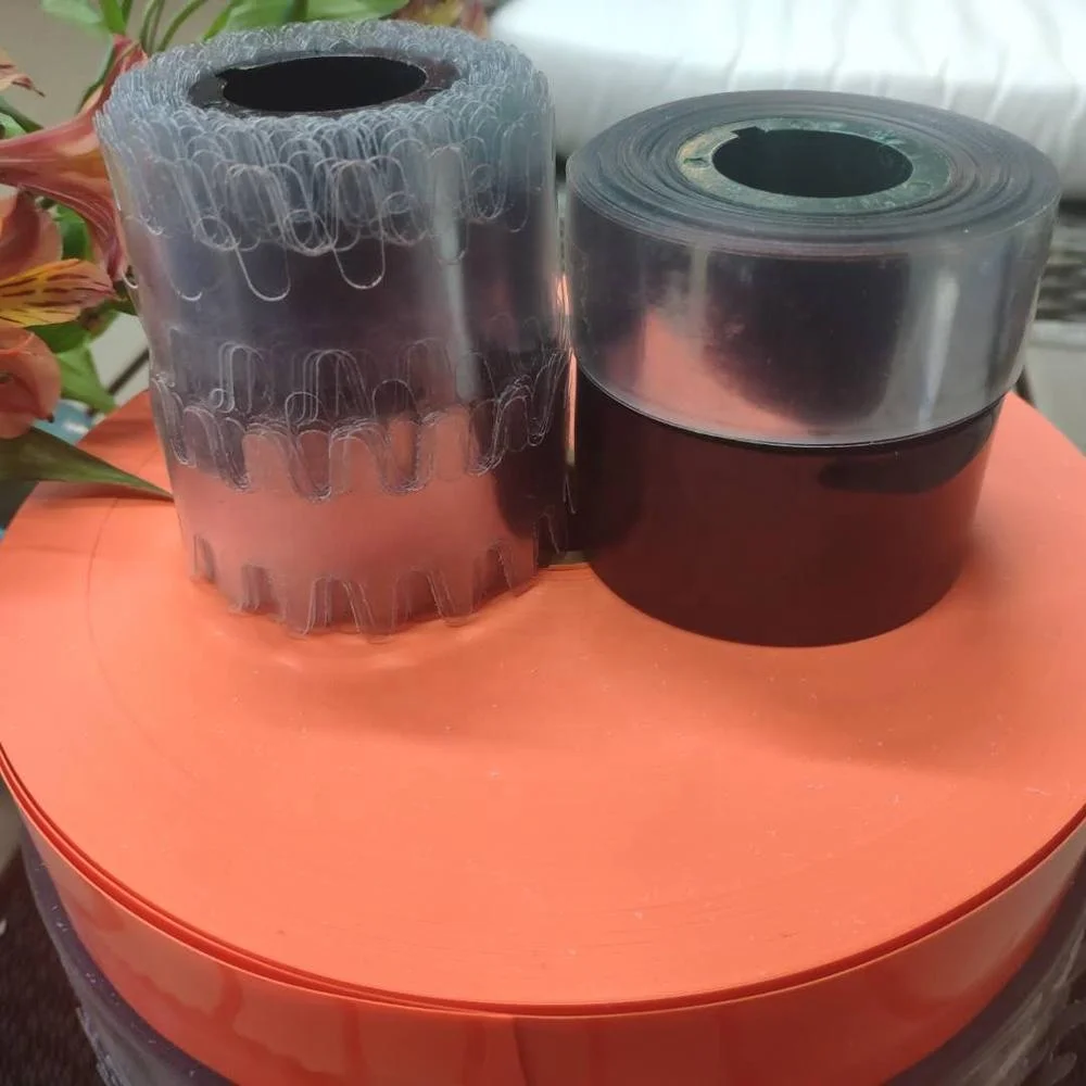 Plain film shoelace tipping film use for tipping machine