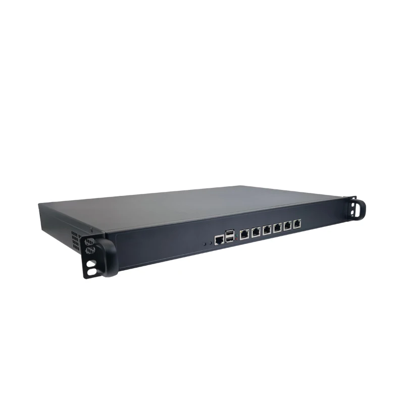 Jiu Hua 1 U rack mount Firewall J6412 Server Router Core 6 Ports Firewall Appliance Network Security Router