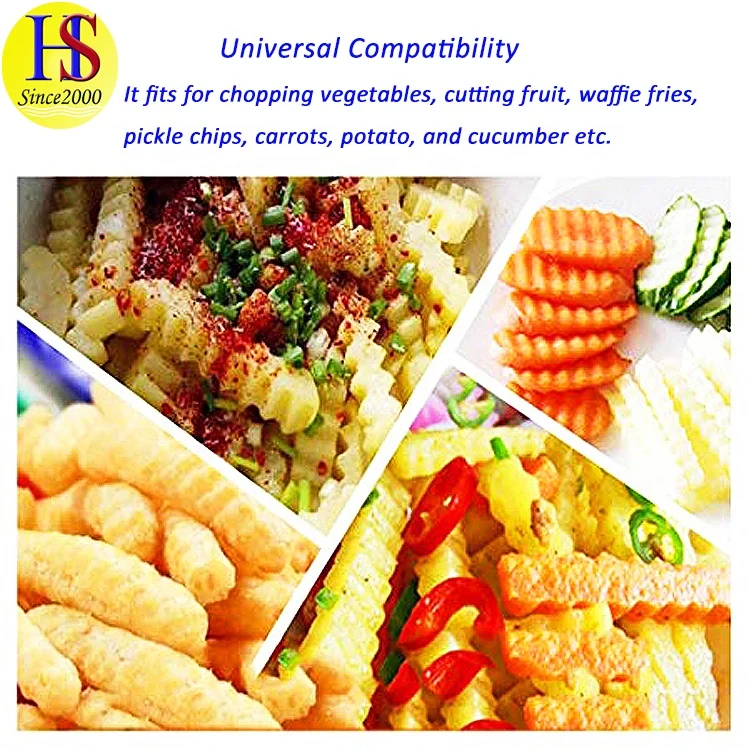 Multifunctional Stainless Steel Cutting Tool Potato Wavy Knife Kitchen Crinkle Cutter