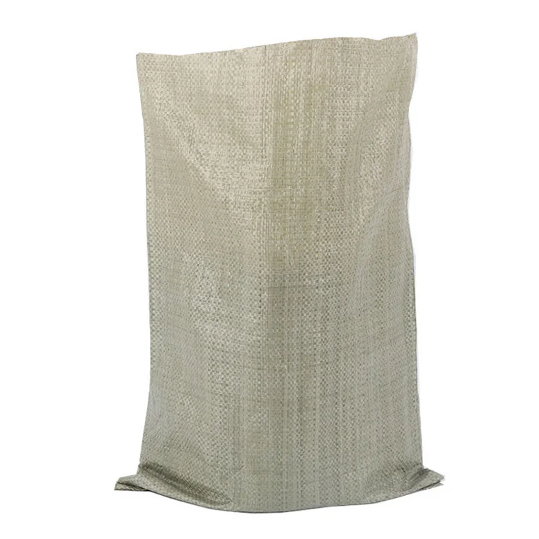 Best-Selling Greyish-Green Earth Color Poly Woven Bag For Sand Industry