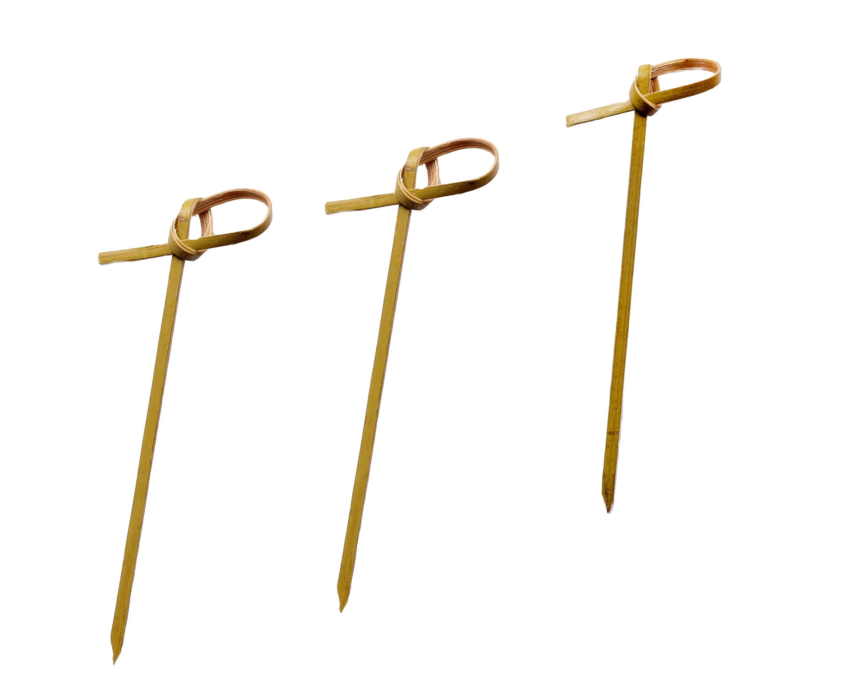 Eco Friendly Bamboo Skewer Cocktail Skewers Bamboo Knot Skewer With Cheap Price