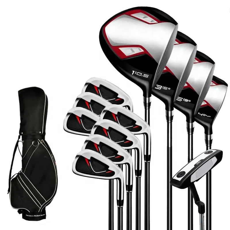 Golf Clubs Set Complete Set Right Handed For Men Beginner 13 Clubs With Stand Bag Wedge And Driver Full Golf Club Set