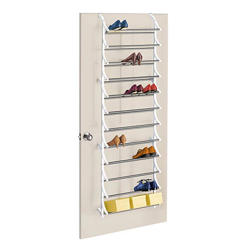 Hot Sale Over The Door Shoe Stand Organizer Rack 36 Pairs Shoes Storage