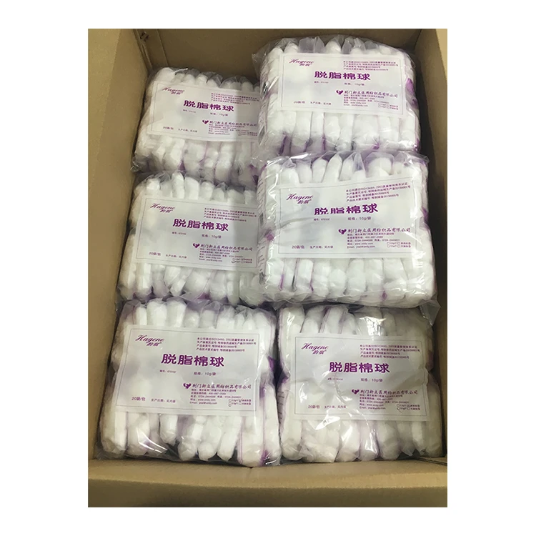 China Manufacturer Iodine Disinfection Medical Cotton Ball