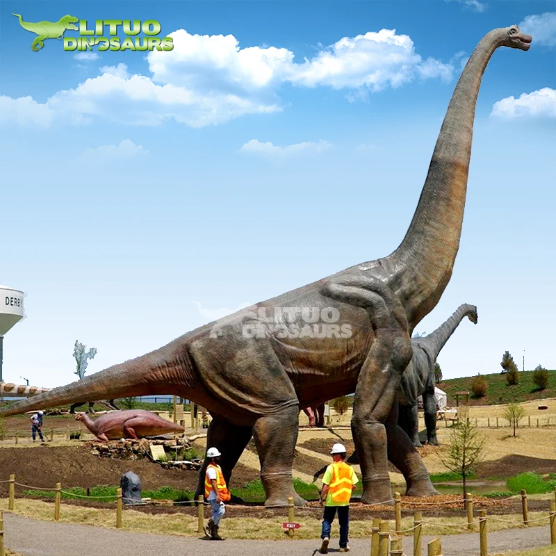  Купите Роботизированный динозавр Brachiosaurus в натуральную величину