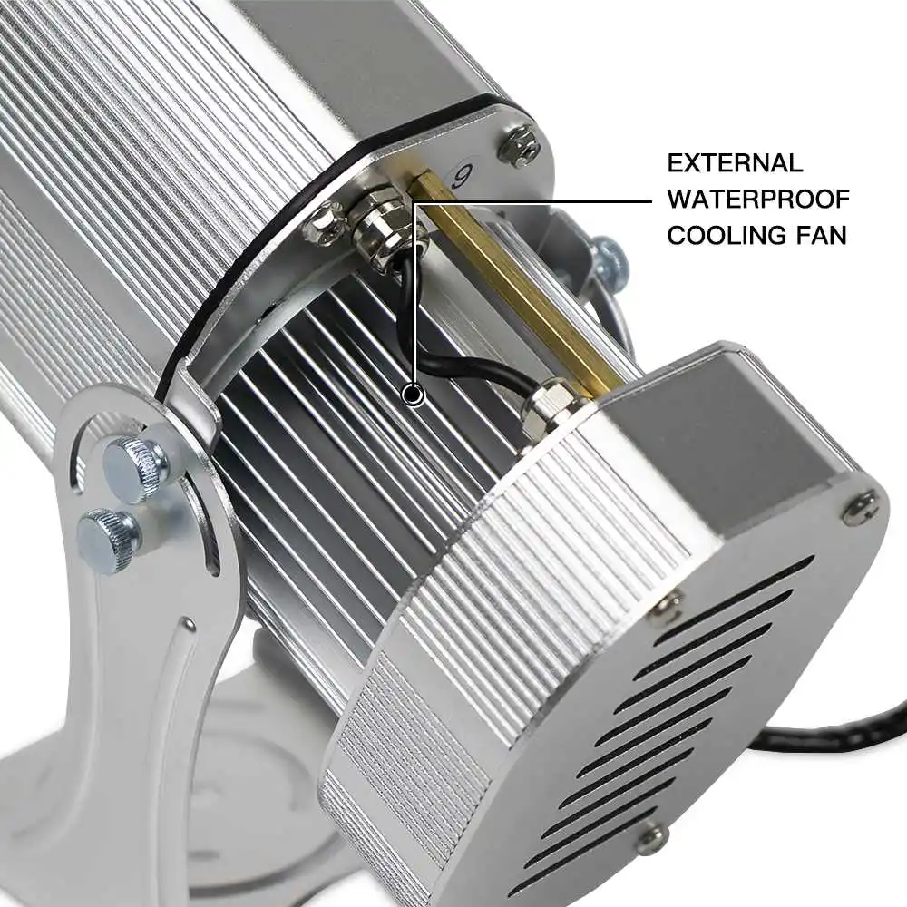 Garden Hotel Pizza Restaurant Waterproof Logo Led Gobo Projector 45w Outdoor Advertising projector light