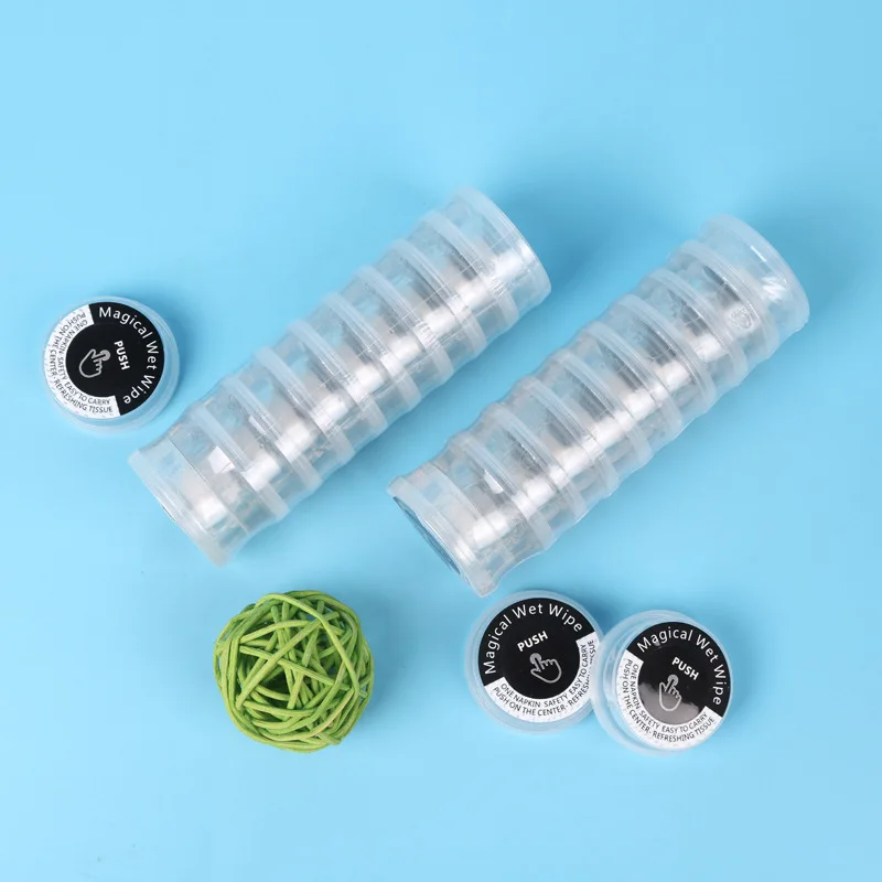 OEM ODM Private Label Magical Push Wet Wipe for Restaurant Salon Gym Adults Cleansing Household Daily Life Cleaning