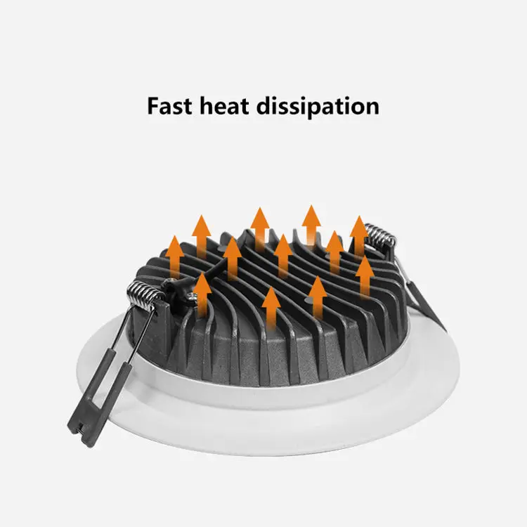 Morden Design SMD Zigbee Connect Dimmable Aluminum Adjustable Waterproof 7 9 12 20 30 Watt LED Downlight