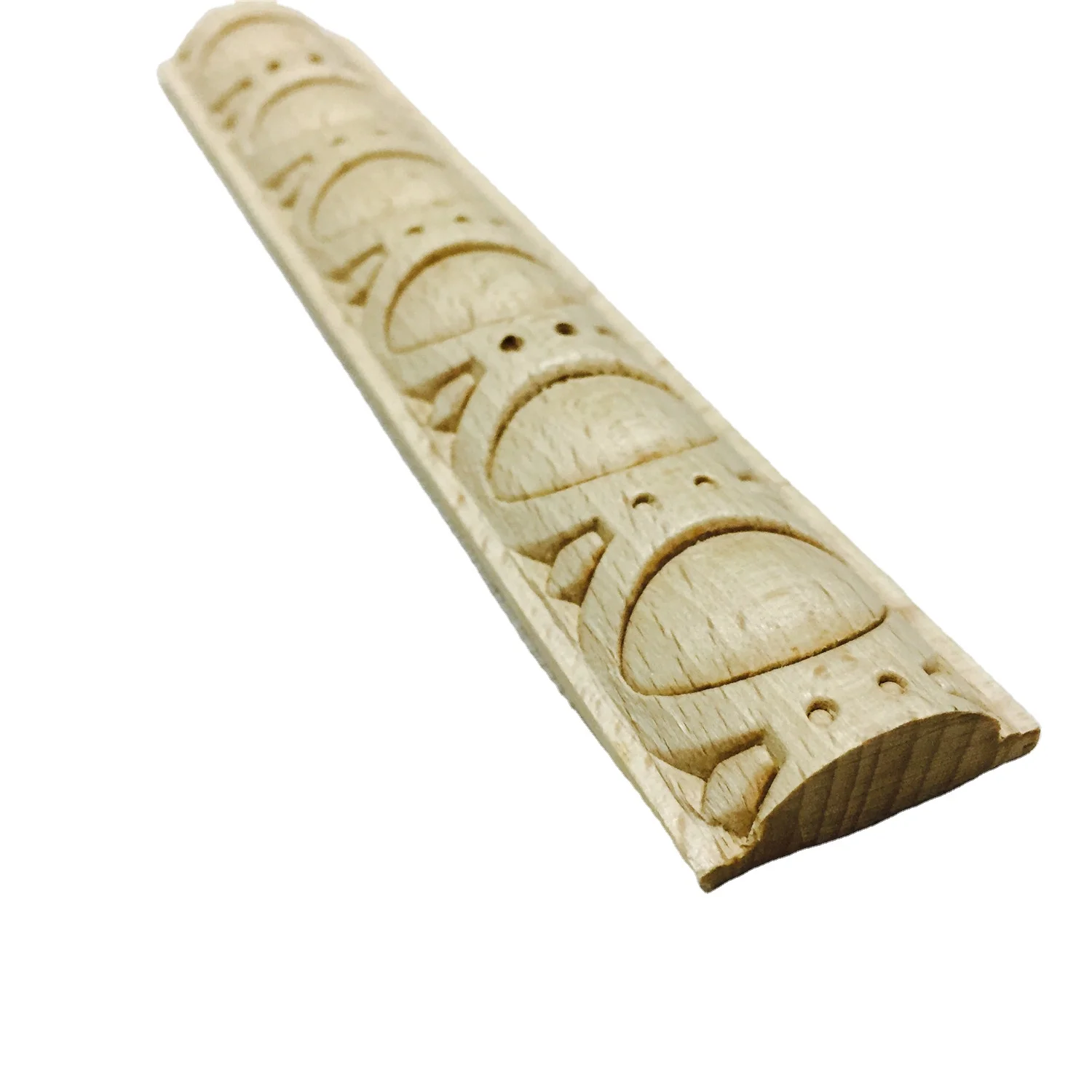 Home decorative wooden solid furniture use beech wood moulding Hand carved wood door frame