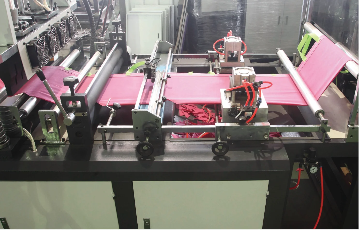 HUABO Wanted non woven zip lock slider bag making machine