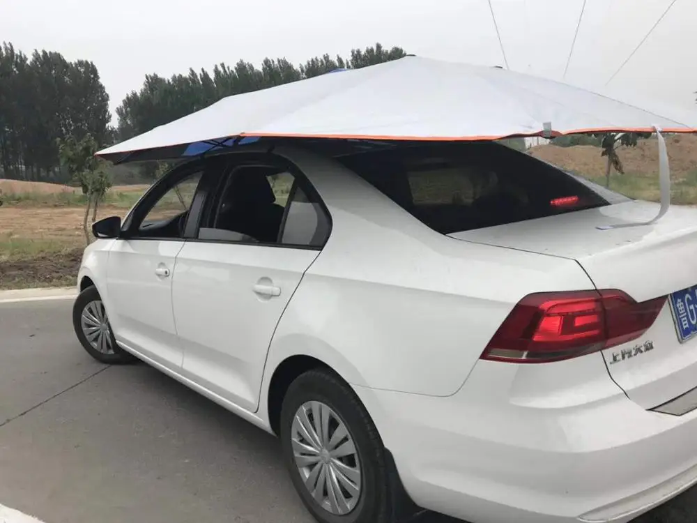 Portable Car Protection / Car Umbrella Roof Tent Cover / Car Insulation Hood Sunshade Waterproof Dustproof UV Snow