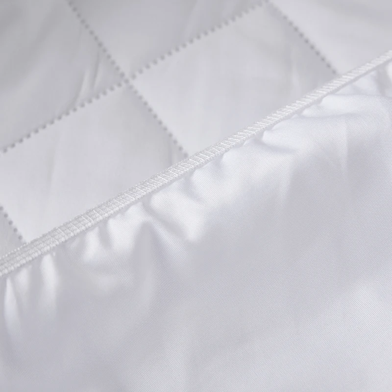 Quilted Waterproof Mattress Pad, Breathable Absorbent Surface Mattress Protector, Soft Noiseless Mattress Cover