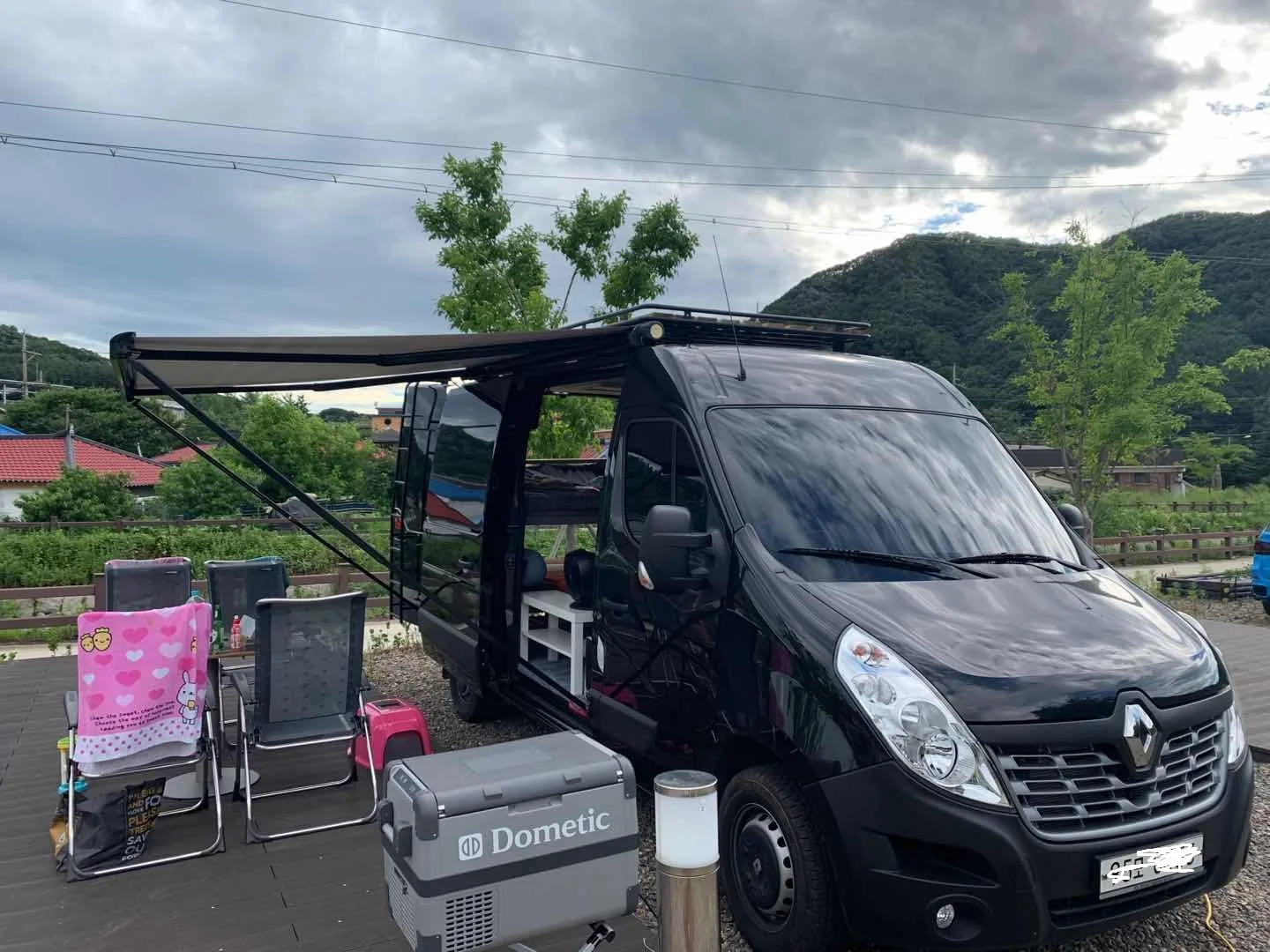 Wareda High-Strength Aluminum Alloy Frame Anti Corrosion Thickened profiles Vinyl Fabric Motorhome Caravan RV Awnings