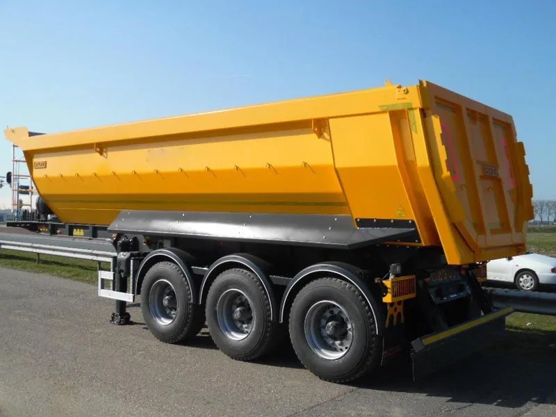 Dump semi-trailer China 40 Ton 50 Ton Truck 3 Axle Tractor Hydraulic Mining trailer