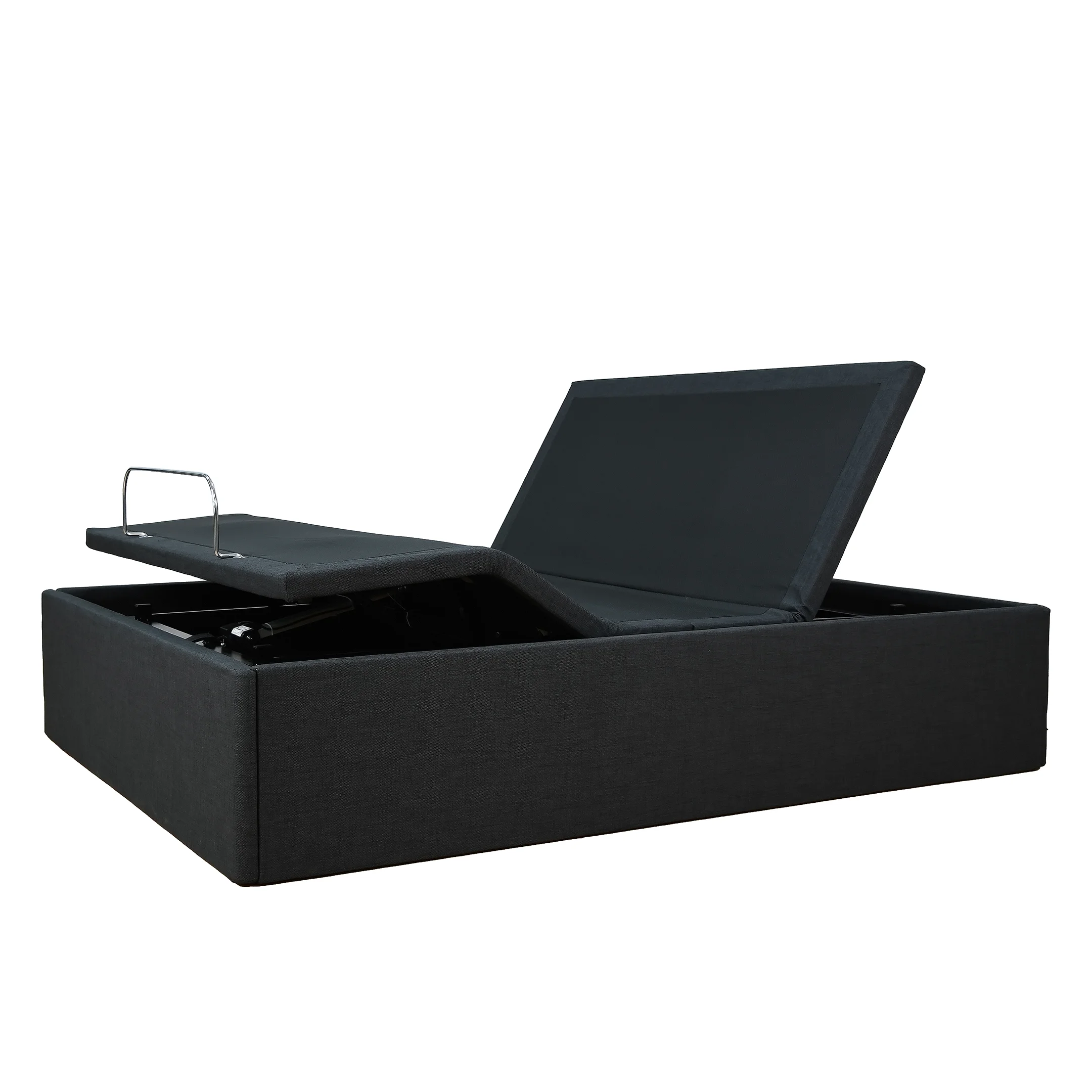 Rondure Wireless Remote Ottoman Electric Adjustable Bed Storage Electric Bed Frame Motion Storage  Bed